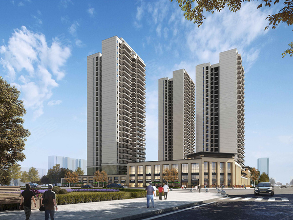 东投·金榜时代楼盘建筑物外景