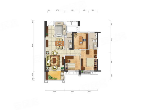 君合天玺户型图