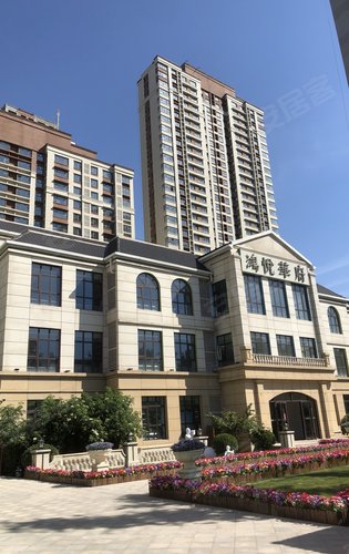 山钢鸿悦华府动态:房子外立面都已做好-济南安居客