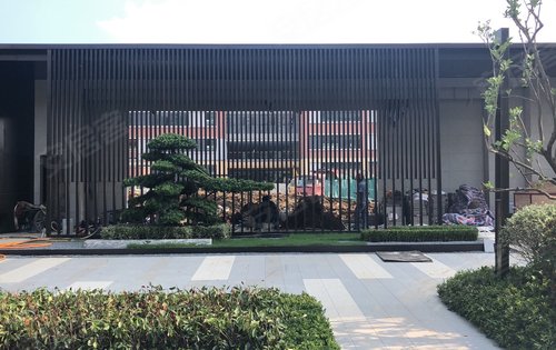 中南樾府动态:中南樾府小区大门即将成型-合肥安居客