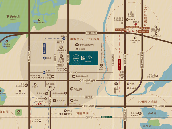 建发 新城 园玺,苏州建发 新城 园玺房价,楼盘户型,周边配套,交通地图,兴盛路66号 - 安居客