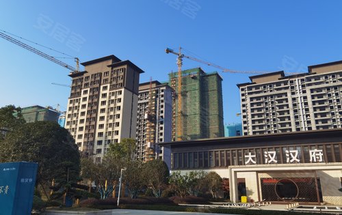 大汉 汉府动态:大汉汉府一期的工程进度-长沙安居客