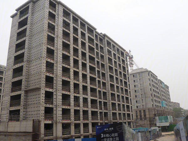 诚园工程进度现场