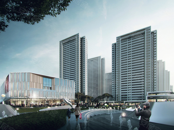 锦绣云麓|锦绣坊楼盘建筑物外景