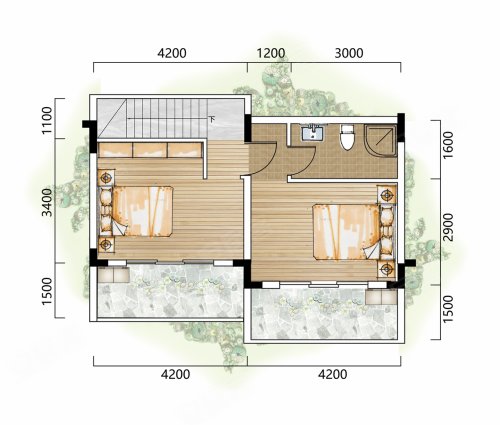幸福公社福村户型图
