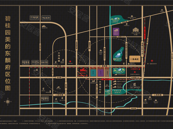 碧桂园美的东麟府楼盘区位规划