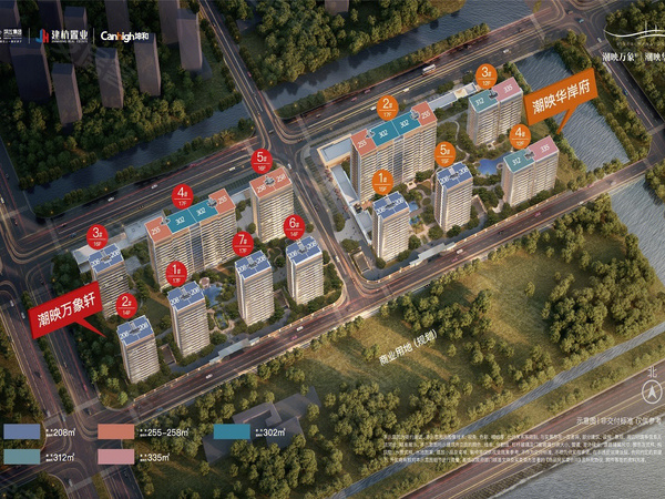 潮映万象轩,杭州潮映万象轩房价,楼盘户型,周边配套,交通地图,钱江路与同协南路交叉口 - 安居客