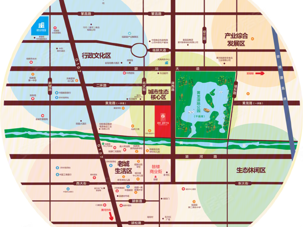 临颍县城市总体规划图片