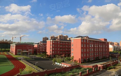 曹路镇和顾路中学航拍