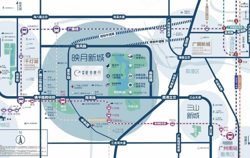 绿城桂语映月动态:映月新城核心区域——绿城桂语映月-佛山安居客