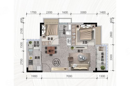 乐昌正升华府户型图