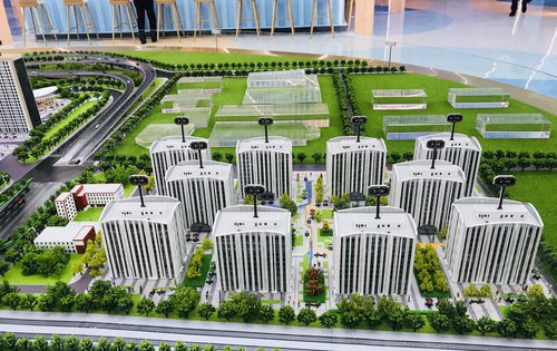 天洋创新中心北侧燕郊西出口改造效果图