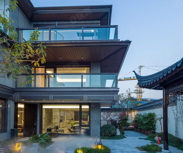 绍兴棠颂和鸣318平户型，绍兴棠颂和鸣别墅约318.00平米户型图，朝南朝向 - 绍兴安居客