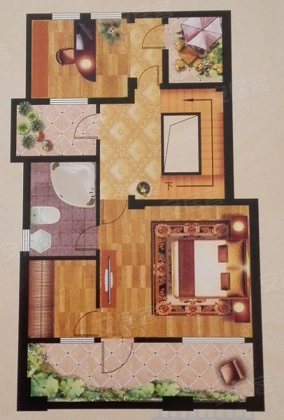 御景名仕苑户型图