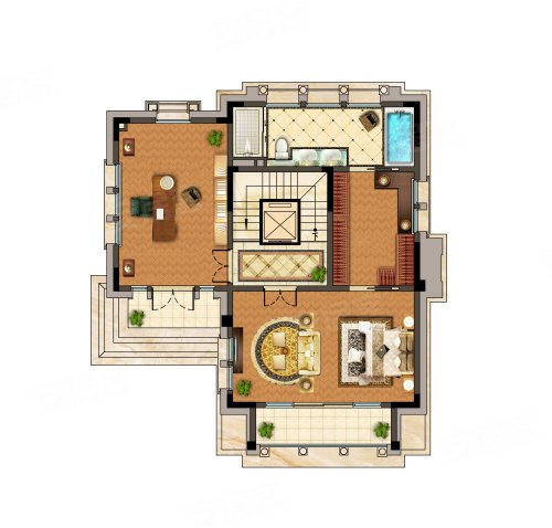 正荣国领户型图