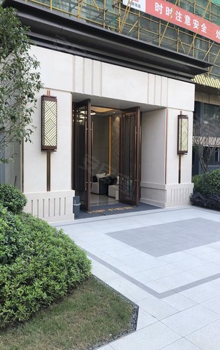 合肥孔雀城洋房入户单元门