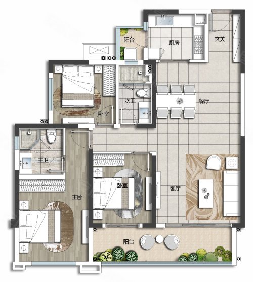 阳光城半山悦户型图