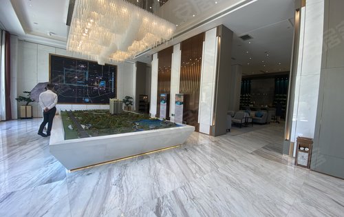 白云·兴庆御苑动态:售楼处好凉快,适合看房-西安安居客