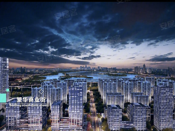 上合u领寓楼盘建筑物外景