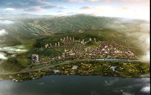 抚仙湖广龙小镇动态:项目总体规划图-重庆安居客