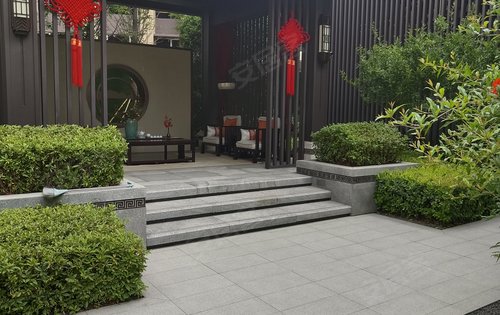 小区打造新中式园林景观绿化率35园林景观面积三万六千平方米