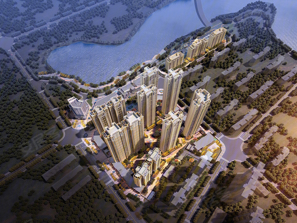 金地悦海湾公寓楼盘建筑物外景