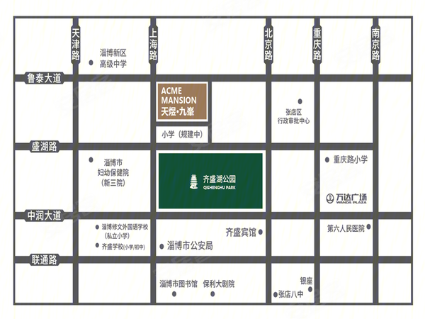 天煜九峯,淄博天煜九峯房价,楼盘户型,周边配套,交通地图,上海路以东,鲁泰大道以南,齐盛湖公园北 - 安居客