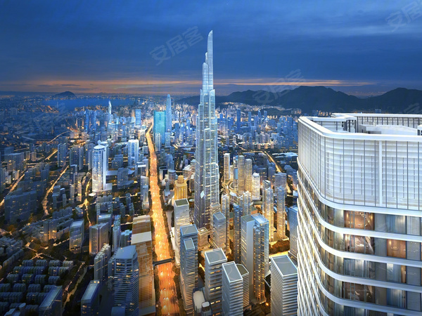 仁恒深之源，深圳仁恒深之源房价，楼盘户型，周边配套，交通地图，深南东路与文锦中路交汇处 - 安居客