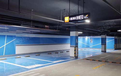 碧桂园凤凰云璟动态:地下车库,环氧地坪漆,看看效果-烟台安居客