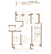 邢台悦湖公馆户型图，邢台悦湖公馆房型图，悦湖公馆原始户型图大全 - 安居客