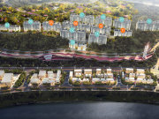 重庆九龙坡九龙半岛新天泽江上雲境楼盘新房真实图片