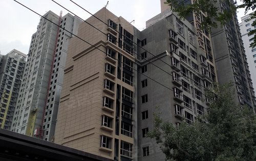 兰高金都城动态:兰高金都城一期全部封顶,施工现场-兰州安居客