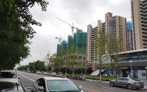 弘阳公园大道动态:19号楼已经封顶,1号楼8号楼外立面已涂装完成-徐州
