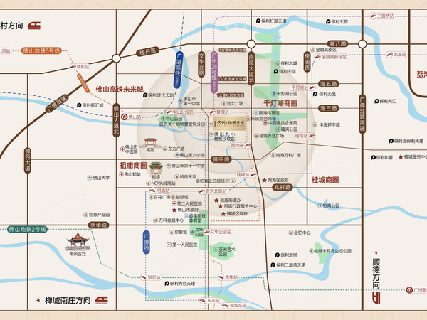 保利锦鲤堂悦,佛山保利锦鲤堂悦房价,楼盘户型,周边配套,交通地图,海三路叠滘地铁站旁 - 安居客