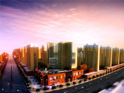 西安城北未央大学城香缤国际城楼盘新房真实图片