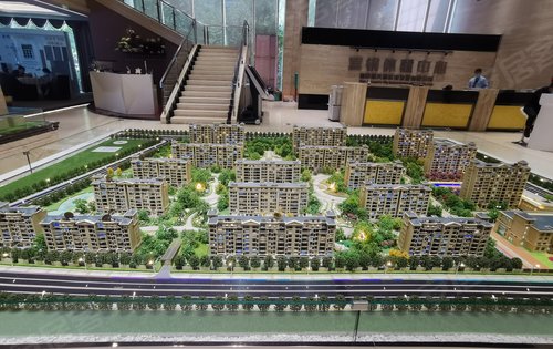 山水·美树动态:山水美树沙盘-西安安居客