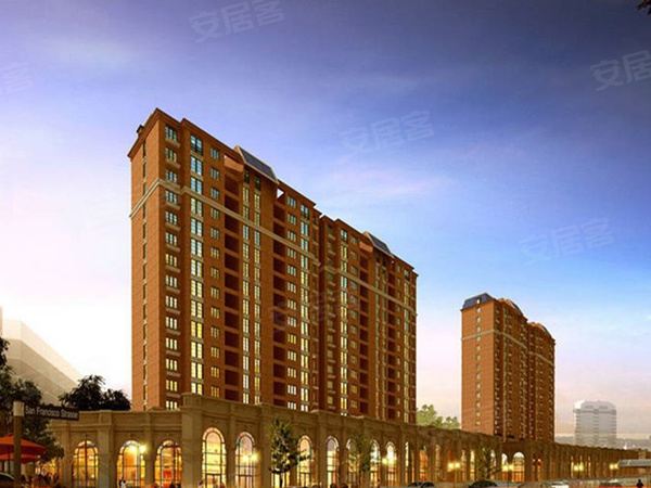 城南壹品楼盘建筑物外景