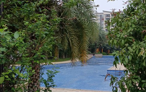 游泳池网球场羽毛球乒乓球等各类运动场所一应俱全