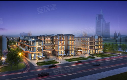 水岸风情商业街步行可到达