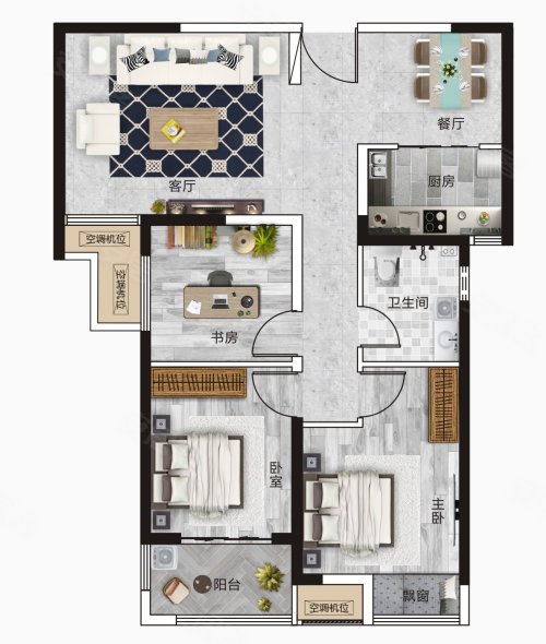 升龙·栖樾府户型图