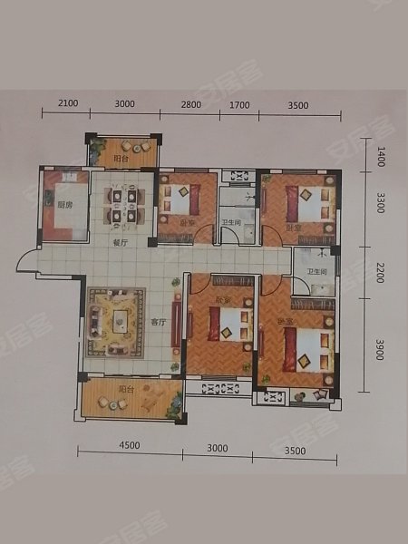 高新时代广场户型图