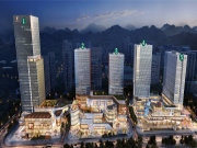 重庆渝北中央公园鲁能城中央公馆商铺楼盘新房真实图片