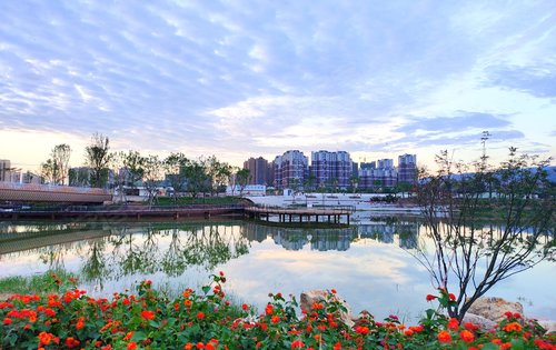 佔地2000畝溼地公園,打造金堂八景(露天游泳池,水文化博物館,文旅體驗