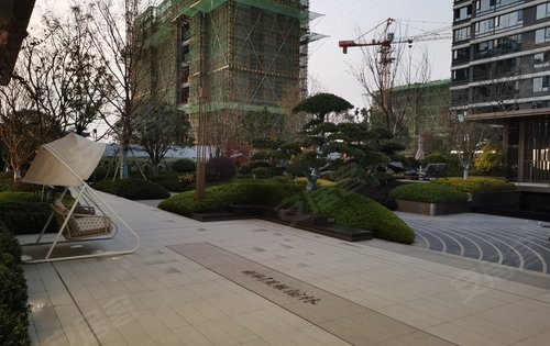 新华星耀翰林动态:项目示范区绿化景观实景，楼栋外观实景展示-合肥安居客