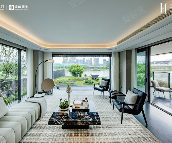 安樾杭璟府C户型,安樾杭璟府4室2厅4卫1厨约280.00平米户型图,朝南朝向 - 杭州安居客