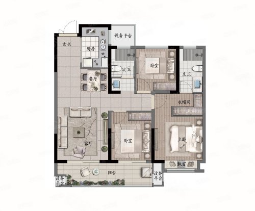 苏溪印象户型图,户型图图片_大山谷图库