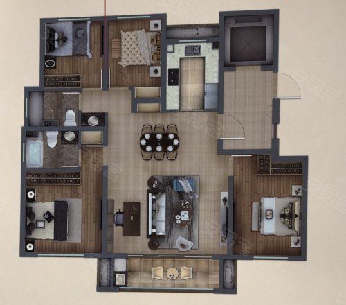 翡丽风华户型图