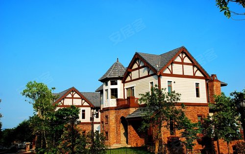 南沙奥园的独栋别墅实景图