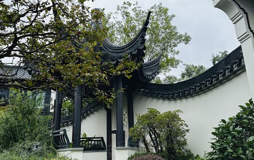 苏州拙政江南小区景观实拍