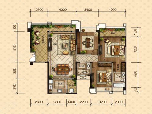 美城云庭户型图